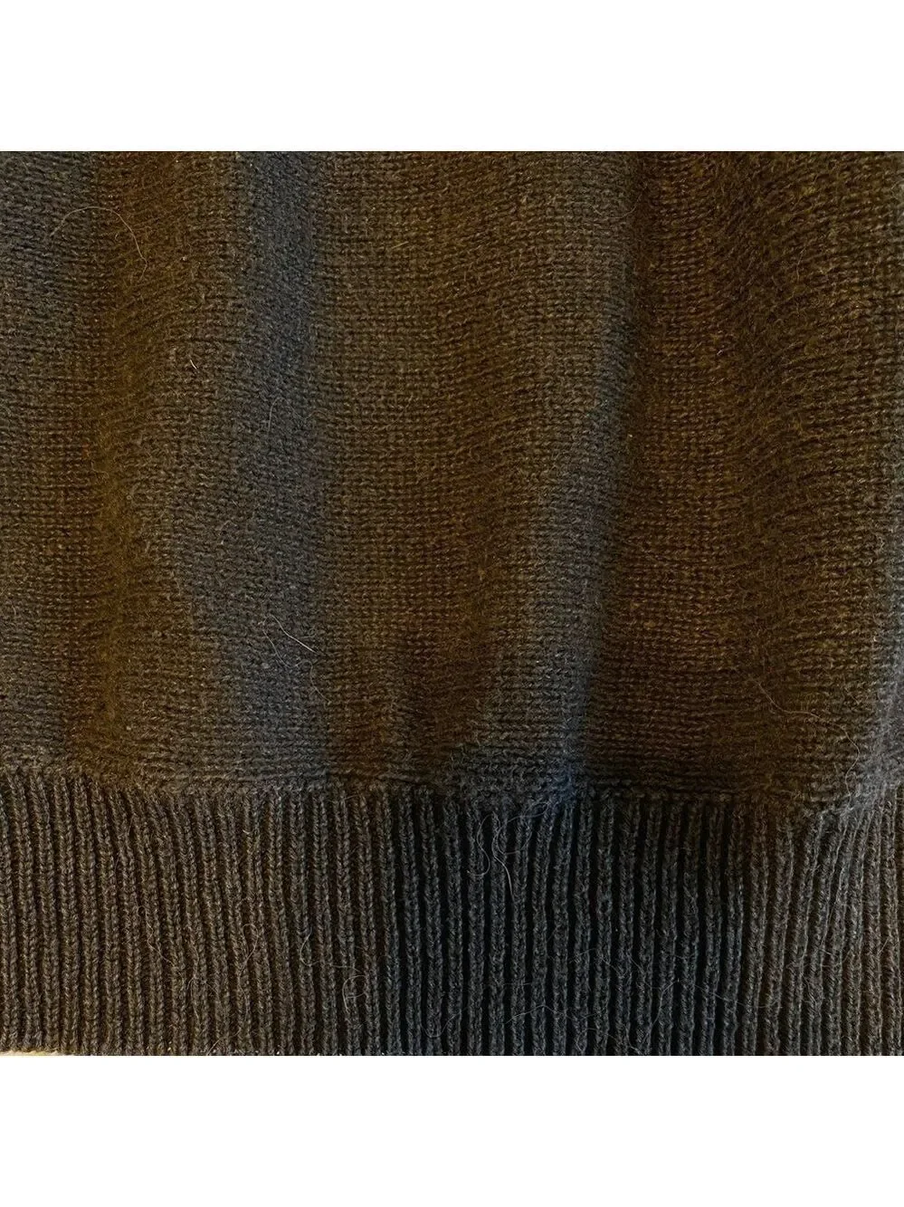 Western Connection - ladies black beaded small sweater. Ramie and Cotton